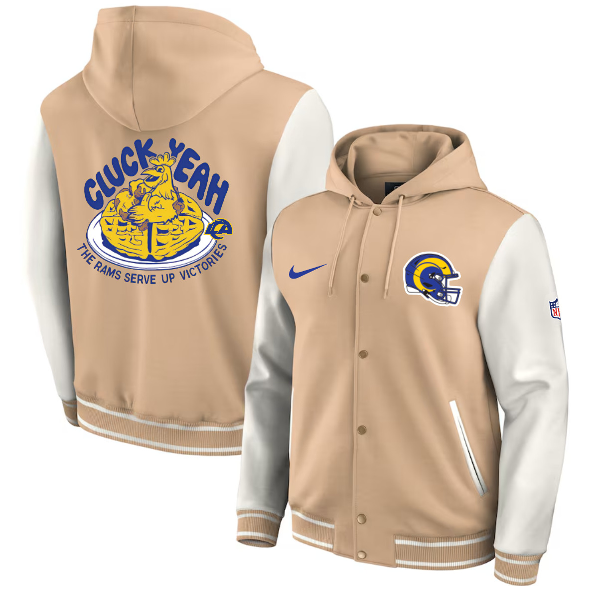 Men 2025 NFL Los Angeles Rams jacket syle 1